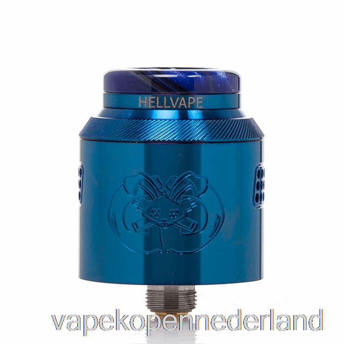 Elektronische Sigaret Vape Hellvape Drop Dead 2 24mm Rda Blauw